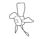 1636122030 - Cooling System: Fan Blade for Toyota: Camry Image