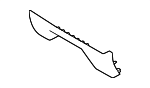 89050TD600NNB - Body: Seat Frame Trim Panel for Hyundai Image