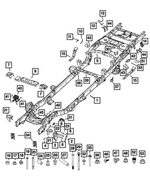 68724130AA - : Chassis Frame Assembly for Ram: 3500 Image