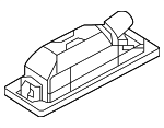 68438764AA - Electrical: License Lamp for Mopar Image
