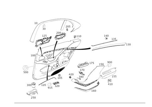 Door Paneling for 2020 Mercedes-Benz S63 AMG #0