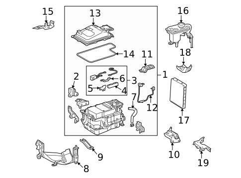 Electrical Components for 2009 Toyota Highlander #0