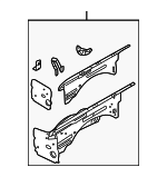 ALR9529 - Body: Apron Assembly for Land-Rover Image