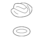 15610P8CA00 - Engine: Filler Cap for Acura: MDX, RL, RSX, TL Image