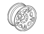 2204010202 - Suspension: Wheel for Mercedes-Benz Image