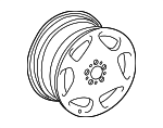 66471483 - Suspension: Wheel for Mercedes-Benz Image