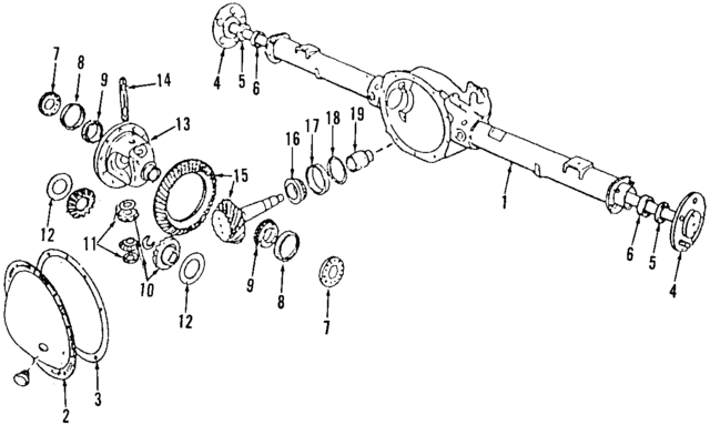52114600AA - Universals &amp; Rear Axle: Pin for Mopar Image