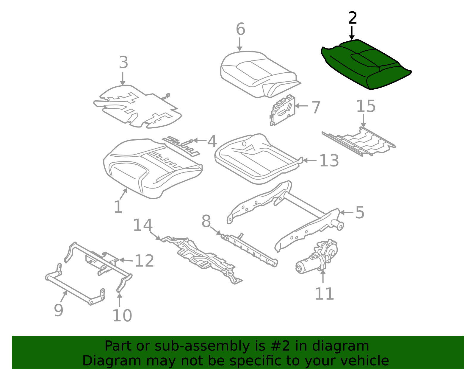 Genuine Seat Cover for 2010-2012 Volvo XC60 | Part# 31467245 | Over 30% ...