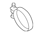 9046081002 - Steering: Lower Coupling Clamp for Toyota: Avalon, Camry, Highlander, Solara Image