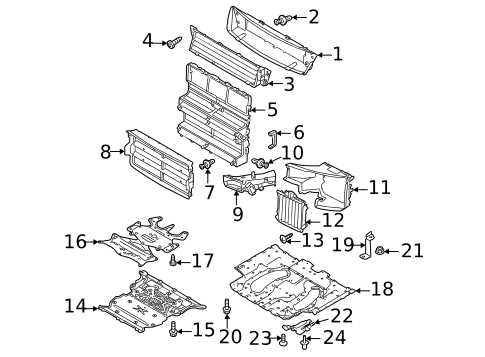 Air Deflector for 2022 Land Rover Range Rover #1
