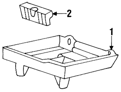 Battery for 1998 Ford Mustang #0