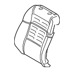 7155130C00 - Body: Seat Back Pad for Lexus: GS F, GS Turbo, GS200t, GS350, GS450h Image