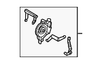 3Q0898141D - HVAC: Adjust Gear for Volkswagen Image