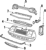4270500 - Body: Bumper Cover for Mopar Image