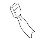 3W1Z54613D99AAC - Electrical: Buckle for Lincoln: Town Car Image