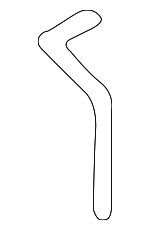 53733SDAA01 - Steering: Reservoir Hose for Honda: Accord Image