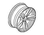 36117850579 - : Wheel, Alloy for BMW: 640i xDrive Gran Turismo, 740e xDrive, 740i, 740i xDrive, 750i, 750i xDrive, M760i xDrive Image
