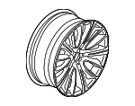 36116863111 - : 2017-2022 BMW - Wheel Alloy for BMW: 740e xDrive, 740i, 740i xDrive, 750i, 750i xDrive, M760i xDrive Image