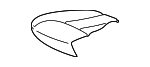 22708687 - Body: Seat Cover for Saturn: L300, LS2 Image image