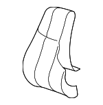 22687115 - Body: Seat Back Cover for Saturn: L300 Image image