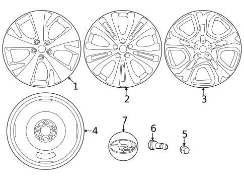 Wheels & Trim for 2023 Subaru Ascent #0