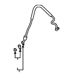 L1MZ19D742CA - HVAC: Pressure Tube for Ford Image