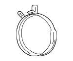 9046671001 - : Air Hose Clamp for Lexus: ES250, NX250 Image