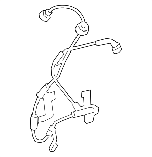 59796BF100 - : ABS Sensor Wire for Hyundai: Kona Electric Image