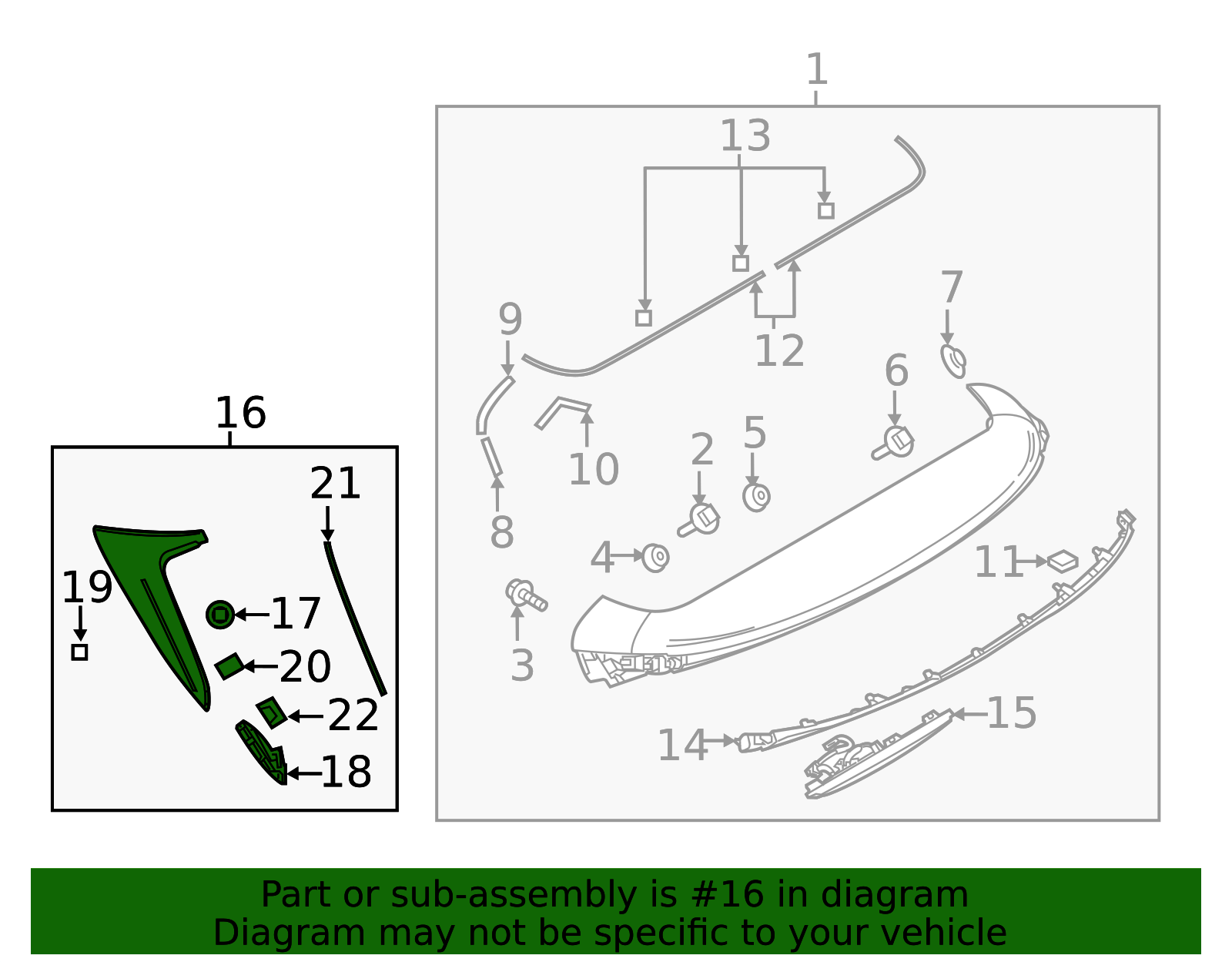 TK48-51-9B0F - Lower Extension 2016-2023 Mazda CX-9 | Mazda-Parts