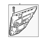 21273073707P39 - Body: Door Trim Panel for Mercedes-Benz Image