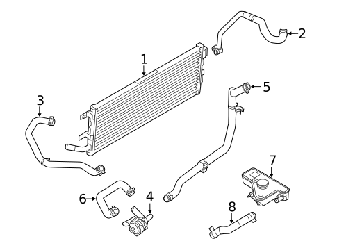 Radiators, Coolers & Related Components for 2012 Ford Fusion #1