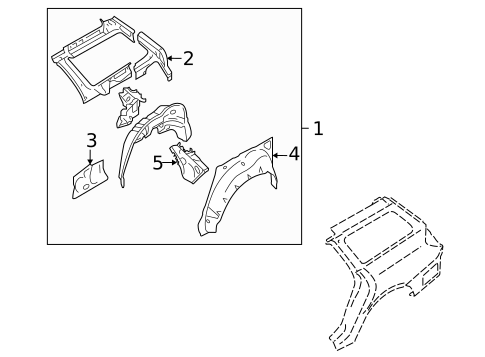 Inner Structure for 2009 Subaru Outback #0