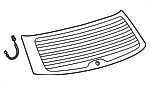 6810502140 - : Lift Gate Glass for Toyota: Matrix Image