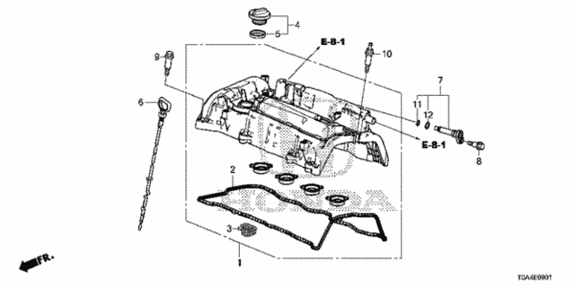 Cylinder Head Cover ('15-) for 2016 Honda CR-V #0