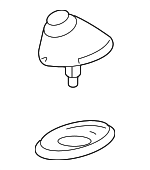 39152SLN003 - Electrical: Base for Honda: Fit Image