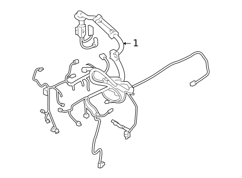 Wiring Harness for 2013 INFINITI FX37 #0
