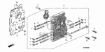 25145PA9010 - Transmission - Automatic: SHAFT, OIL PUMP GEAR for Honda Image
