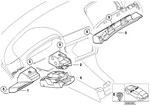 51458201467 - : Knee Protector, Steering Column for BMW Image