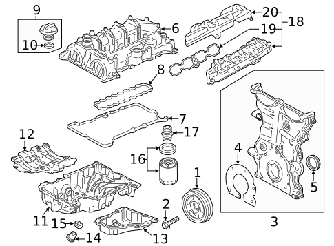 Intake for 2019 GMC Terrain #0