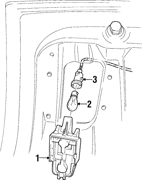 Backup Lamps for 2001 Cadillac Catera #0