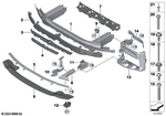 51118079933 - : Deformation Element Left for BMW Image