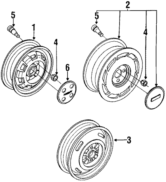 4022492S00 - : Wheel Nut for Nissan Image