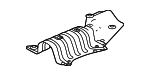 74610T50000 - Exhaust: Heat Deflector for Honda Image