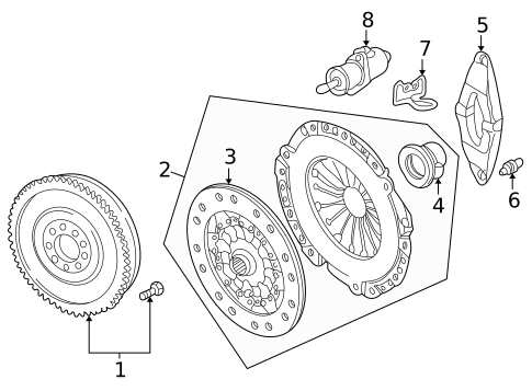 Transmission Components for 2008 BMW 535xi #0