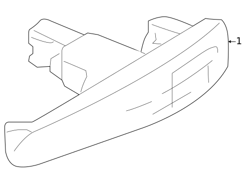 Side Repeater Lamps for 2013 Mitsubishi Outlander #0