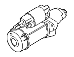 9A1604109X - Electrical: Starter for Porsche: 911, Boxster, Cayman Image