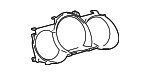 8385104870 - Body: Cluster Bezel for Toyota: Tacoma Image