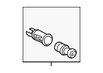 8550002011 - Body: Lighter for Toyota: Corolla, Matrix, Sequoia, Sienna, Solara, Tacoma Image