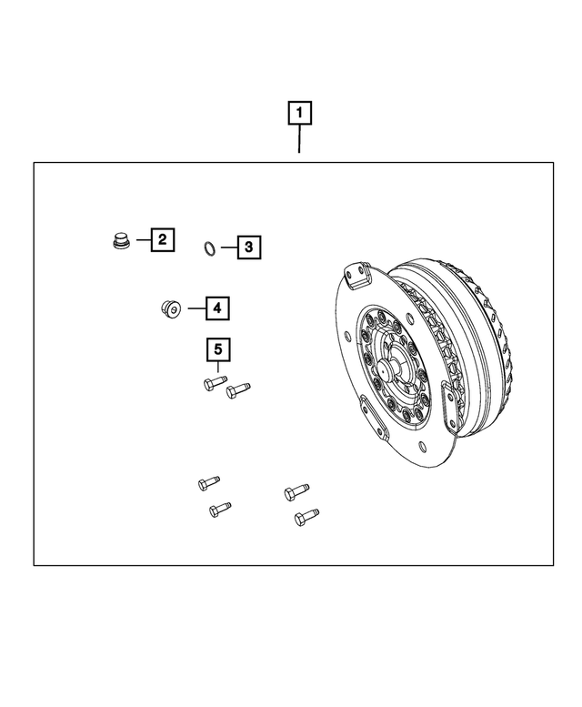 68544473AA - : Torque Converter Kit for Mopar Image