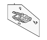 77299SDAA30ZB - : Holder for Honda: Accord Image